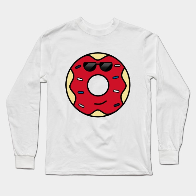 The Rosy Donut Long Sleeve T-Shirt by Bubba Creative